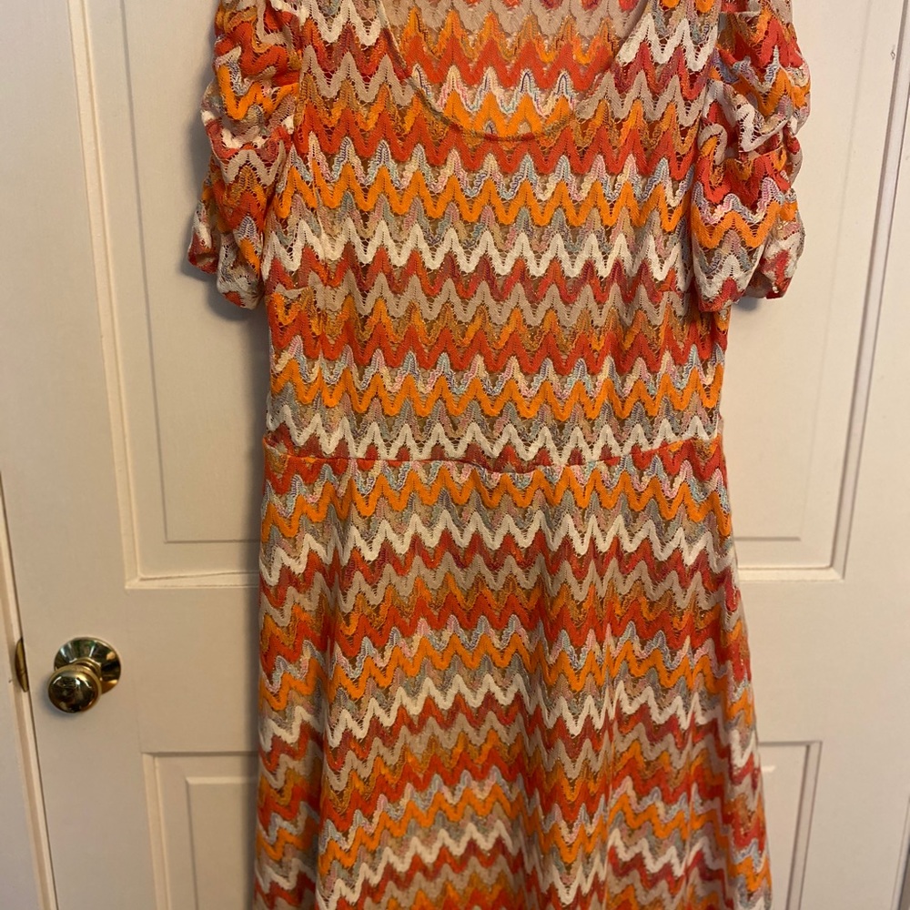 NY collection RicRac pattern dress